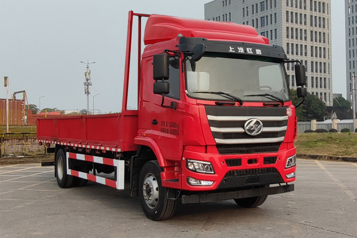 上汽红岩 杰豹C6标载版L2 240马力 4×2 国六 平板载货车(CQ1187AY05521)