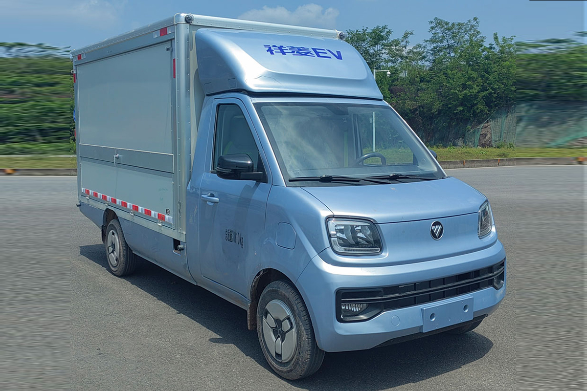 福田 祥菱Q 3T 2.73米单排纯电动翼开启厢式微卡(BJ5030XYKEV72)41.86kWh