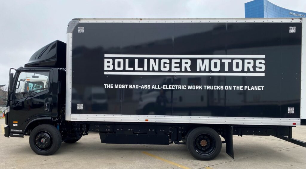 Bollinger Motors卡车的照片