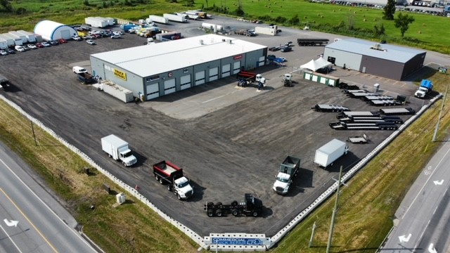 An overhead view of the new Commercial Truck Repair campus. (Photo: Supplied) 新商用卡车维修校园的俯视图