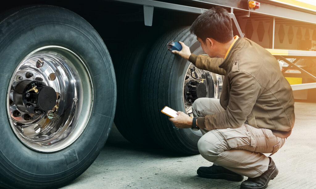 tire management system demo of Aperia Technologies