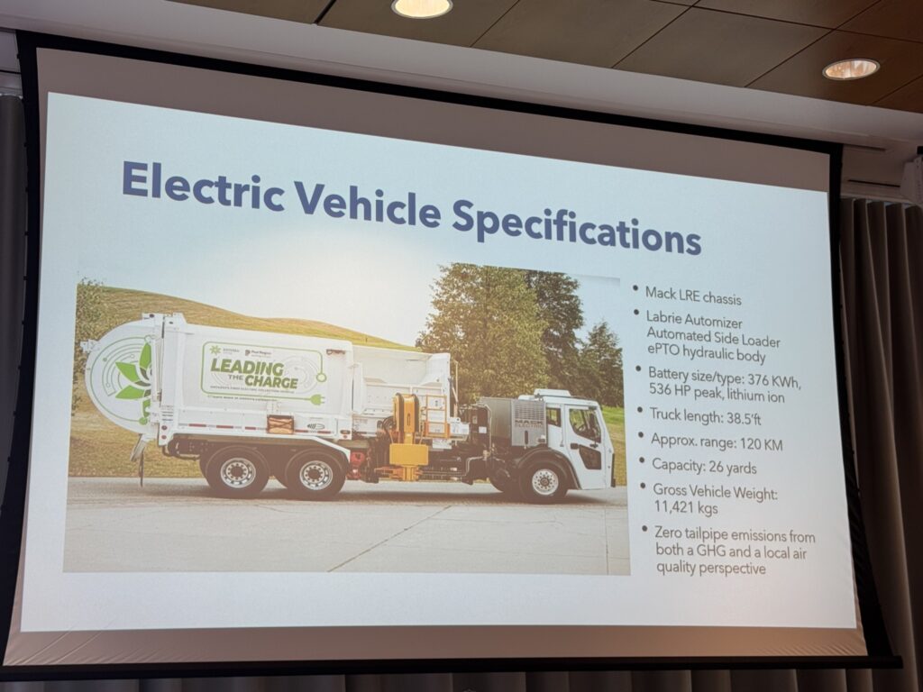 Emterra's electric mack truck