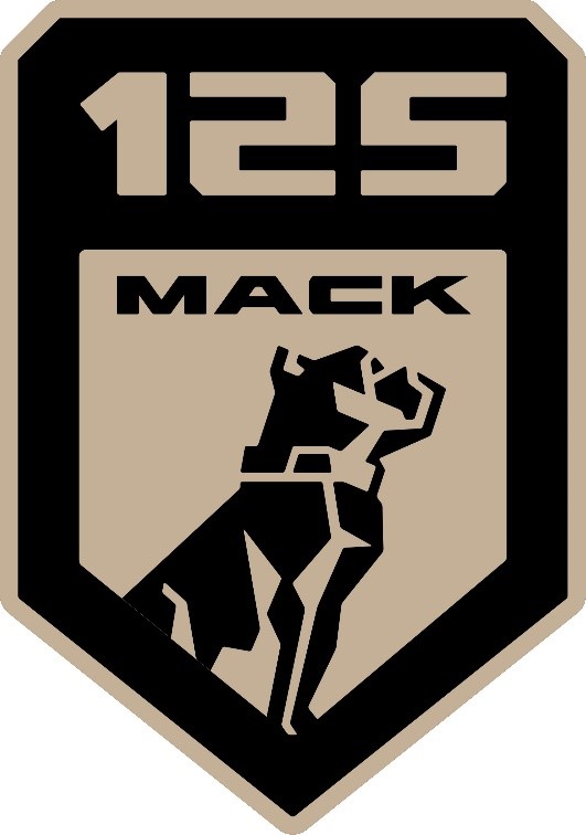 Mack Trucks庆祝2025年125周年，推出特别的周年新标志以纪念这一重要时刻。