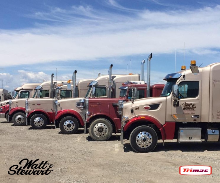 (Photo: Trimac) Picture of trucks