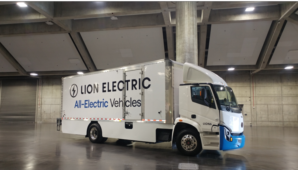 Lion Electric卡车展示