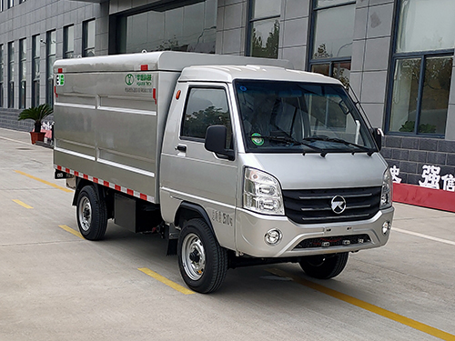 Wan Xin 4.5M pure electric sealed barrel garbage truck (WHX5031XTYBEV)