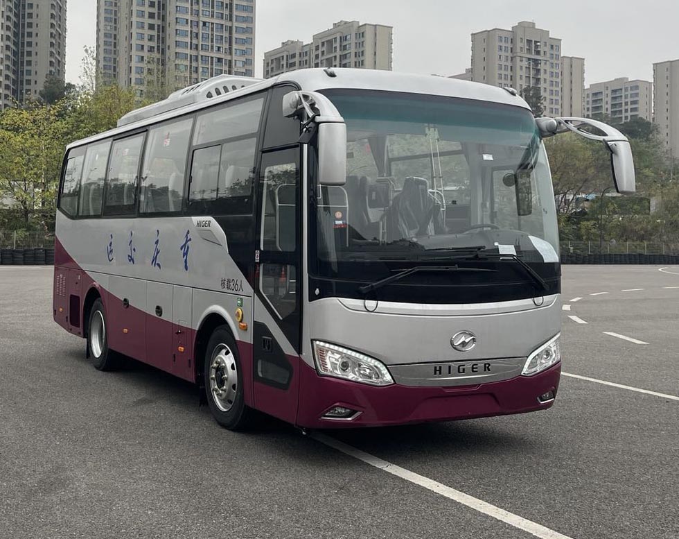 Higer Bus 24-38 seats 8.2m pure electric bus  (KLQ6829ZEV0N1)