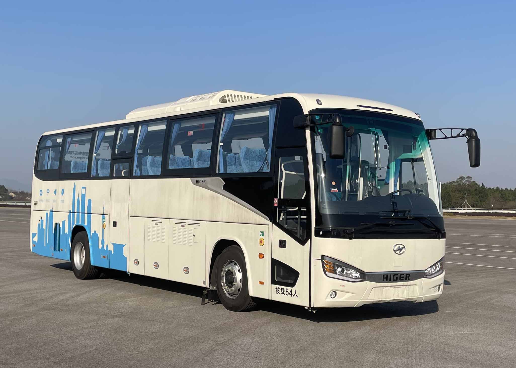 Higer Bus 24-54 seats 11.6m fuel cell bus  (KLQ6121HYFCEV1N6)