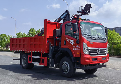 江汇威 7.35米 越野抓斗式垃圾车 (JWD2164ZZDCD6)